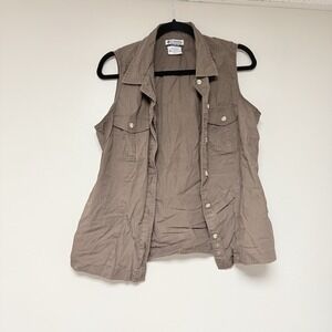 Columbia Women's Brown Work Vest L‎